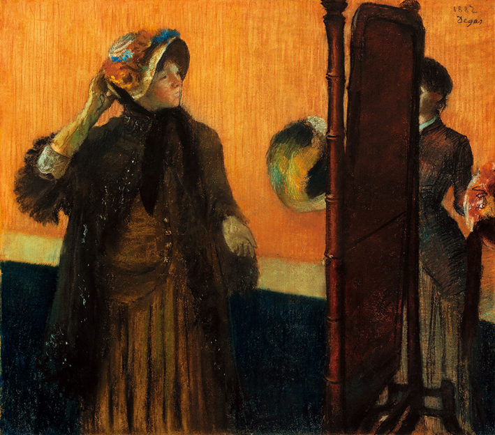  埃德加·德加 Edgar Degas—— 女帽店 (5)
